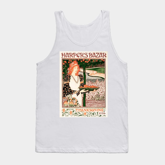 Harper Bazar 1894 Tank Top by WAITE-SMITH VINTAGE ART